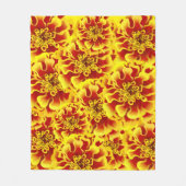 Ringelblume Fleecedecke (Vorderseite)