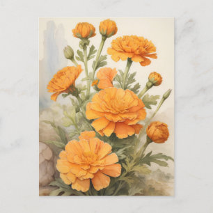 Ringelblume Postkarte