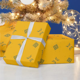 Ringelblume und Brennnessel Geschenkpapier