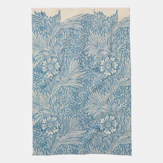 Ringelblume von William Morris Geschirrtuch (Vertikal)