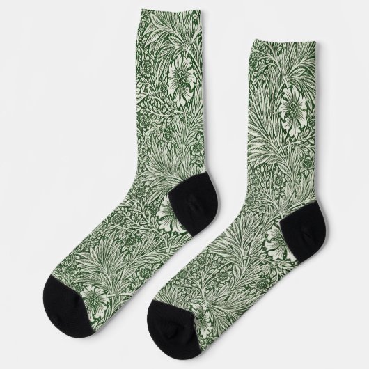 Ringelblume, William Morris Socken (Linkes Detail)
