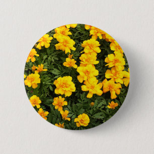 Ringelblumen-Blumen-Knopf-Abzeichen Button