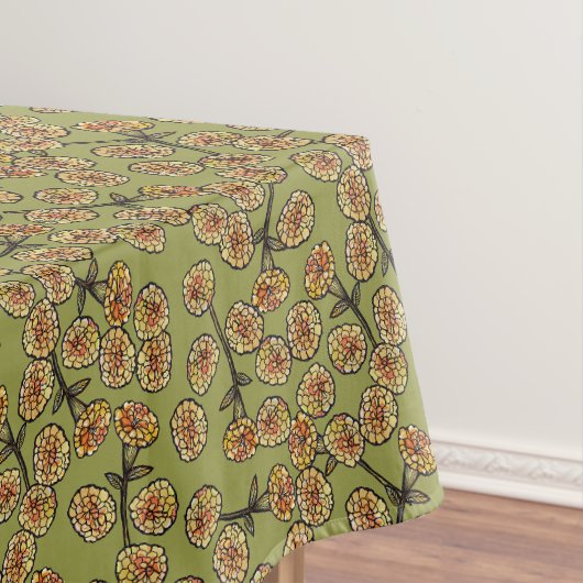 Ringelblumen Blumen Ringelblumen Muster Tischdecke (Beispiel)