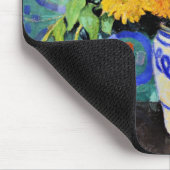Ringelblumen, Blumenbild von Grant Wood Mousepad (Ecke)