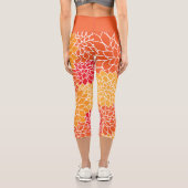 Ringelblumen Capri Leggings (Rückseite)
