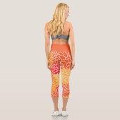 Ringelblumen Capri Leggings (Rückseite)