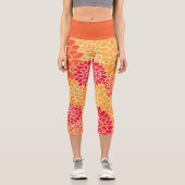 Ringelblumen Capri Leggings (Vorderseite)