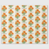 Ringelblumen im Oktober Geschenkpapier (Flach)