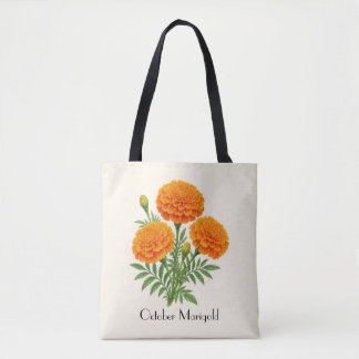 Ringelblumen im Oktober Tasche