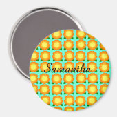 Ringelblumen Magnet (Vorderseite/Rückseite)