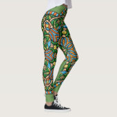Ringelblumen-Medaillon Leggings (Rechts)