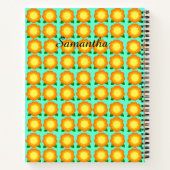 Ringelblumen Notizblock (Rückseite)