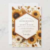 Ringelblumen-Rustikal-Hochzeit zur Erntezeit