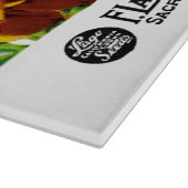 Ringelblumen-Samen-Paket-Aufkleber Schneidebrett (Ecke)