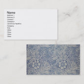 "Ringelblumen" Tapetenentwurf, 1875 Visitenkarte (Vorne/Hinten)