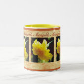Ringelblumen-Tasse Zweifarbige Tasse (Mittel)