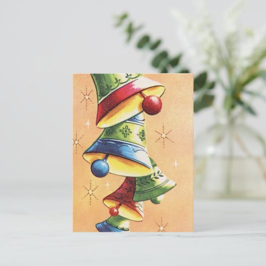 Ringelglocken Postkarte (Stehend Vorderseite)