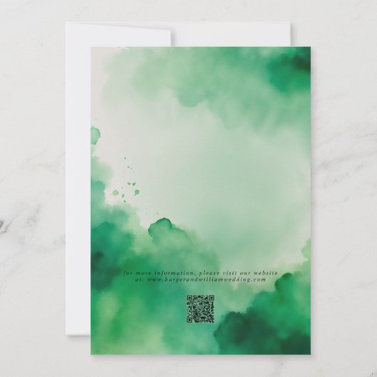 Ringelklee Einladung (Rückseite)