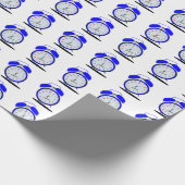 Ringellautsprecher-Alarm-Uhr Geschenkpapier (Ecke)