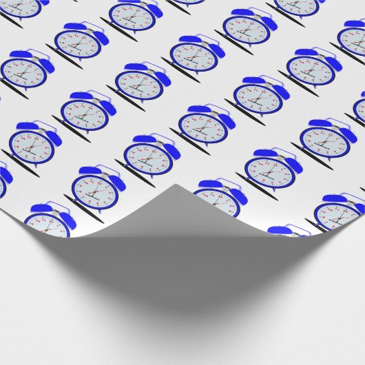 Ringellautsprecher-Alarm-Uhr Geschenkpapier (Ecke)