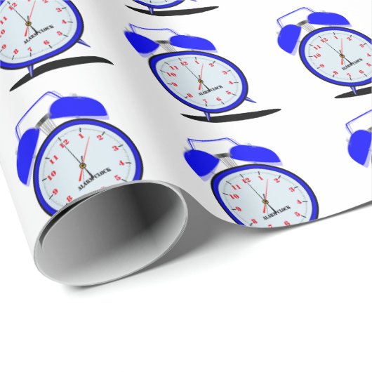 Ringellautsprecher-Alarm-Uhr Geschenkpapier (Rolleneckpunkt)