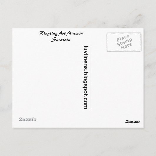 Ringelmuseum Postkarte (Rückseite)