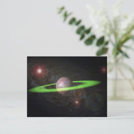 Ringelplanet Postkarte (Stehend Vorderseite)