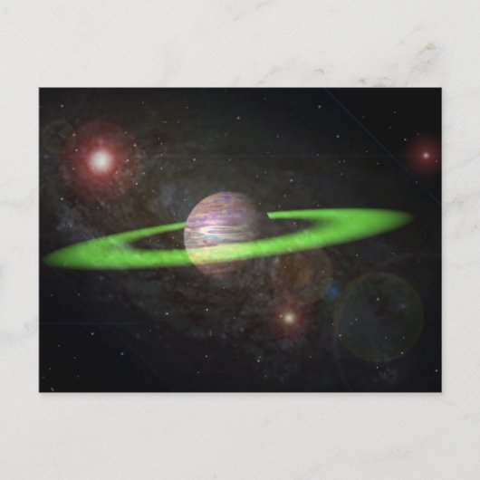 Ringelplanet Postkarte (Vorderseite)