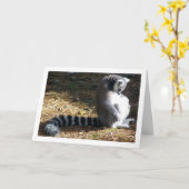 Ringelschwanzwerk Karte (Gelbe Blume)