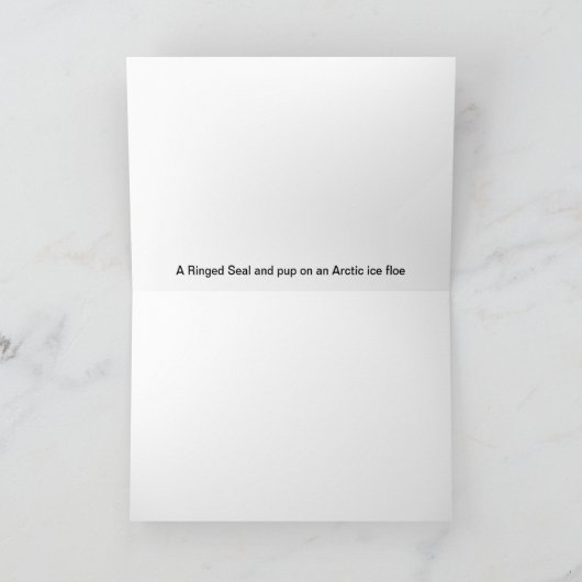 RingelSiegel Feiertagskarte (Innenseite)