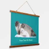 RingelSiegel Wandteppich Mit Holzrahmen (Gewinkelt)