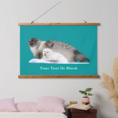 RingelSiegel Wandteppich Mit Holzrahmen (Schlafzimmer)