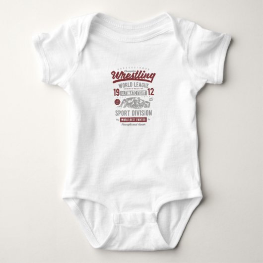 Ringen Baby Strampler (Vorderseite)