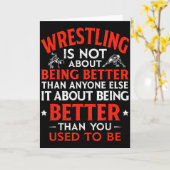 Ringen besser als du es warst Inspirierend Karte (Gelbe Blume)