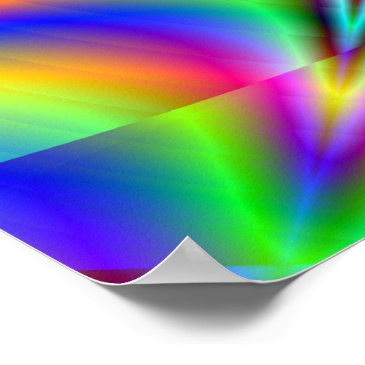 Ringen - optische Täuschung Poster (Ecke)