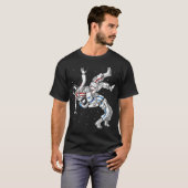 Ringende Astronauten T-Shirt (Vorne ganz)