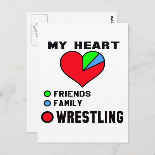 Ringende Liebe I Postkarte (Vorne/Hinten)