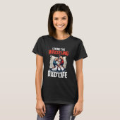 Ringender Vater Vatertag T-Shirt (Vorne ganz)