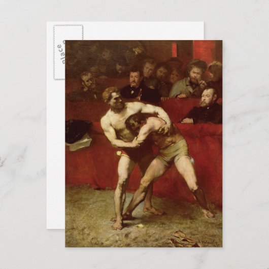 Ringer, 1875 postkarte (Vorne/Hinten)