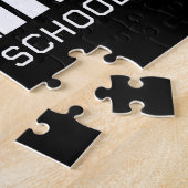 Ringer ADD TEXT Schule Varsity-Ringer Puzzle (Seite)