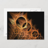 Ringer-Fraktal Postkarte (Vorne/Hinten)