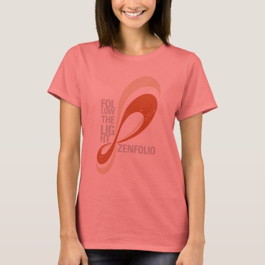 Ringer-Lady-T-Shirt T-Shirt (Vorderseite)