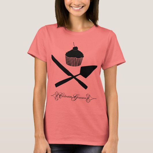 Ringer mit weißem Logo T-Shirt (Vorderseite)