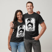 Ringer-Mutter Unordentlicher Dutt Stolz Ringer-Mut T-Shirt (Unisex)