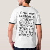 Ringer T-Shirt (Rückseite)