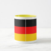 Ringer Tasse gelb Deutschland Fahne (Zentrum)