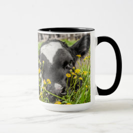 Ringer-Tasse mit Kalbsbild Tasse
