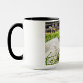 Ringer-Tasse mit Kalbsbild Tasse (Links)