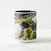 Ringer-Tasse mit Kalbsbild Tasse (Zentrum)