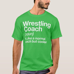 Ringer-Trainer-Definition Lustiger Sportsrainer In T-Shirt